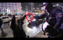Vlog z ostatniego protestu w Warszawie - Policja użyła gazu