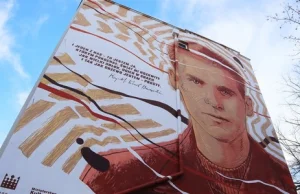 W Warszawie odsłonięto mural upamiętniający Krzysztofa Kamila Baczyńskiego