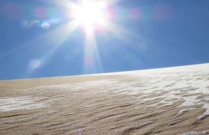 Na Saharze spadł śnieg. Czwarty raz w ciągu przeszło 40 lat