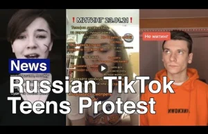 Youtube, TikTok i Instagram usuwają posty promujące protesty przeciwko Putinowi