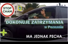 Poznań: Fałszywy policjant próbuje dokonać kontroli drogowej