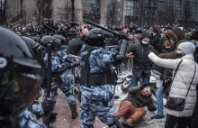 Masowe protesty w Rosji po aresztowaniu Nawalnego