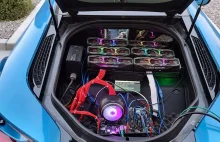 Koparka kryptowalut w samochodzie elektrycznym BMW i8