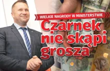 Wielkie nagrody w Ministerstwie Edukacji. Czarnek NIE SKĄPI grosza