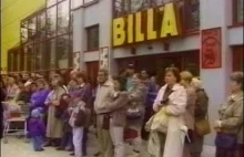 Otwarcie sklepu BILLA w Sopocie 1997