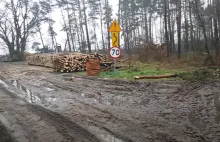 70 km/h po błocie :)