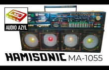 Sławny dyskotekowy boombox z teledysku Madonny czyli Hamisonic MA-1055 [PL]