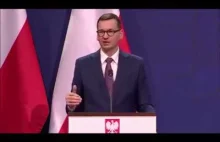 Premier Morawiecki o porządku prawnym.