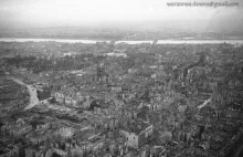 Doszczętnie zniszczona Warszawa