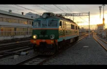 Lublin Główny rarytas EP07-376 i kilka pociągów