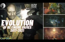 Evolution of RE Engine Games 2017-2021 (4K 60FPS UHD)