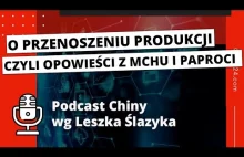 O przenoszeniu produkcji z Chin, czyli opowieść z mchu i paproci