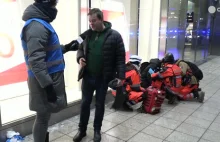 Policja zaatakowała gazem protestujących. "Czas myśleć o wyjeździe z tego...