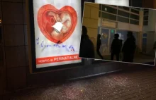 Wybijane witryny reklamowe, zrywane plakaty. Niszczycielski rajd aborcjonistów