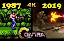 Ewolucja gry Contra (1987-2019) Wszystkie wersje z różnych platform