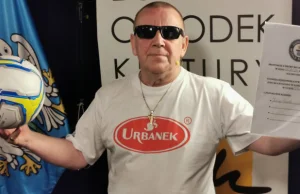 Janusz Chomontek pobił rekord Guinnessa w Łowiczu