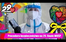 Jak wygląda procedura bezpieczeństwa na 29. Finale WOŚP #wosp2021