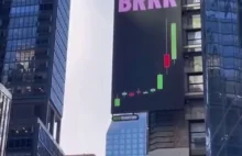 GME - Reklama Na Times Square w NY