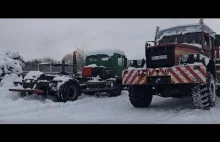 KRAZ 255 B. Pierwsze odpalenie po kilkudziesięciu latach.