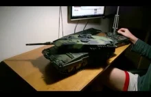Leopard 2 w skali 1:16 - stabilizacja armaty