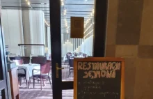 Golonko: Pytanie do Kancelarii Sejmu. Restauracja sejmowa działa czy zamknięta?