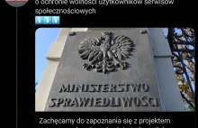 Wolności użytkowników serwisów społecznościowych - projekt ustawy.