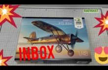 PZL P.11c 1:48 Arma Hobby inbox 4k