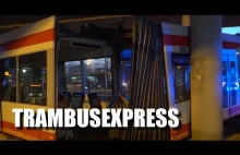 W Łodzi tramwaj rozerwało przez wywrocławienie
