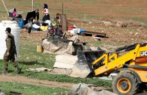 Izrael po raz kolejny zburzył osadę Beduinów. 60 osób bezdomnych