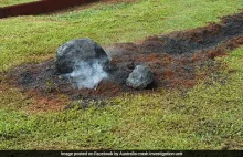 NASA poprosiła o raport w sprawie meteorytu na szkolnym placu zabaw w Australii