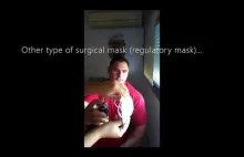 N95 Test vs. maska chirurgiczna vs. bawełniana