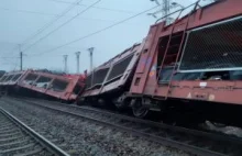 W Czechach zderzyły się dwa pociągi towarowe
