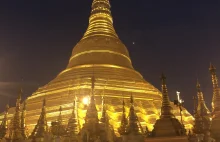 Shwedagon Pagoda w Rangunie - jedna z najpiękniejszych świątyń w Azji