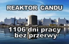 Reaktory pracował przez 1106 dni bez przerwy!