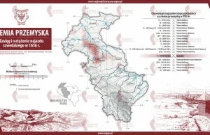 Ziemia przemyska – najazd szwedzki w 1656 r. [MAPY] | Regiony Historyczne