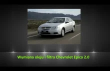 Chevrolet Epica 2.0 wymiana oleju i filtra / oil and filter replacement