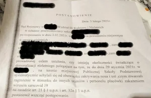 Brak maseczki to demoralizacja dziecka? Mec. Wilk pokazuje szokujący...