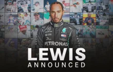 Lewis Hamilton podpisał nowy kontrakt z Mercedesem