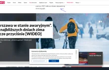 TVP Info zmienia pozycję scrolla, żeby nie było widać opublikowanych przeprosin