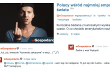 WGospodarce wśród najmniej empatycznych portali internetowych