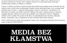 RN nazywa protest mediów "Jednym dniem bez kłamstwa"