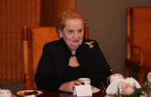 Była sekretarz stanu USA Madeleine Albright wspiera protest polskich mediów