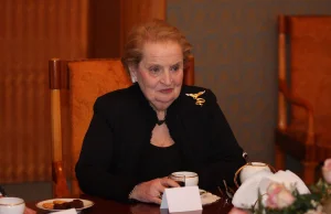 Była sekretarz stanu USA Madeleine Albright wspiera protest polskich mediów