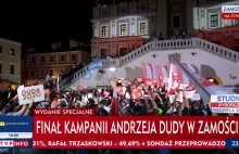 Alleluja Andrzej Duda na antenie TVPiS