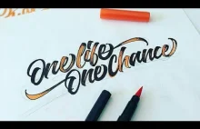 Best Brush Pen Calligraphy Compilation 2016