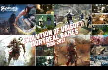 Evolution of Ubisoft Montreal Games 1998-2021