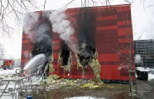 Budynek za 16 mln zł do rozbiórki. Spłonęły setki tomów akt