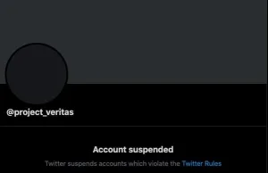 Twitter zablokował właśnie strone organizacji Project Veritas