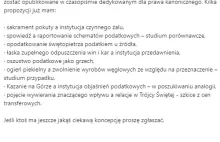 "Cołaska" w polskim prawie podatkowym i kanonicznym.