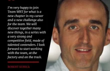 Robert Kubica dołączył do Teamu WRT! Le Mans Series i LMP2 nadjeżdżają!